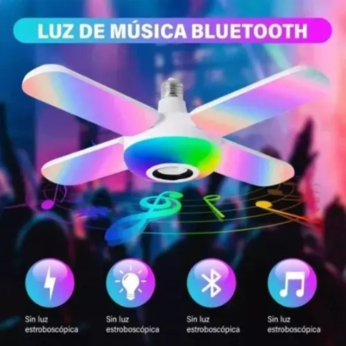 BOMBILLO 4 ASPAS LED