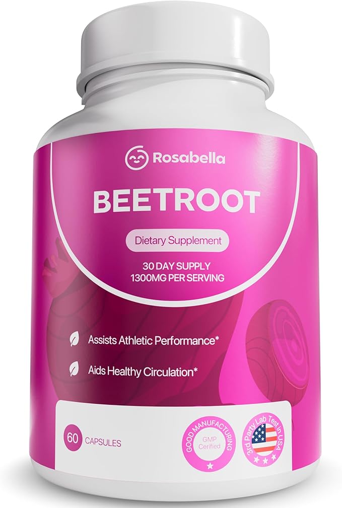 Beetroot Rosabella Cápsulas  1300 mg