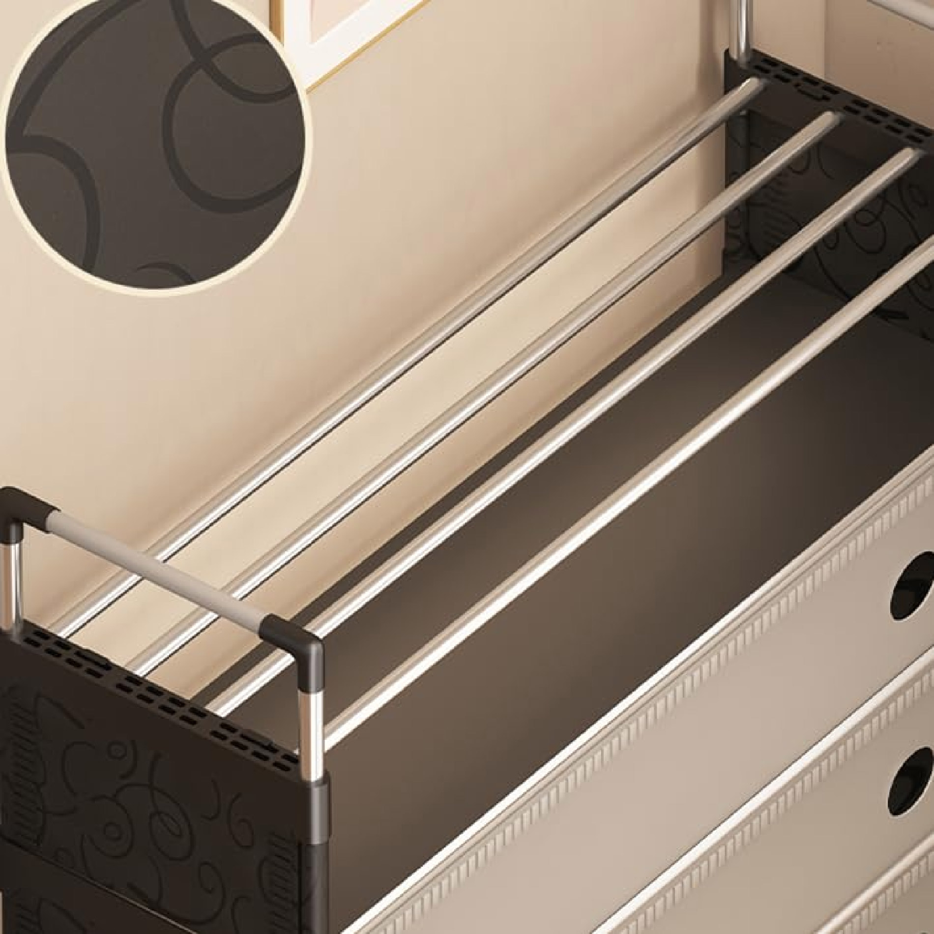 Miniatura 5 de Perchero Zapatero Anti Polvo 7 Niveles