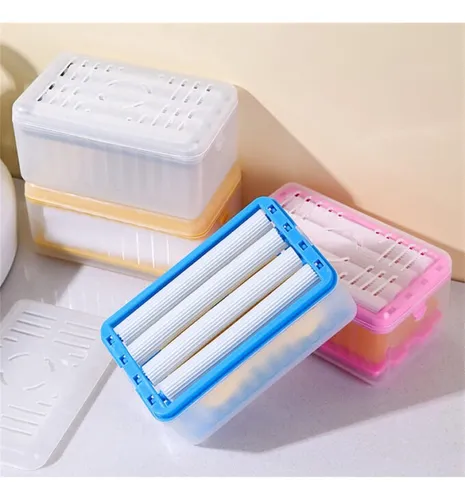 Miniatura 2 de JABONERA MULTI FUNCIONAL CON RODILLOS