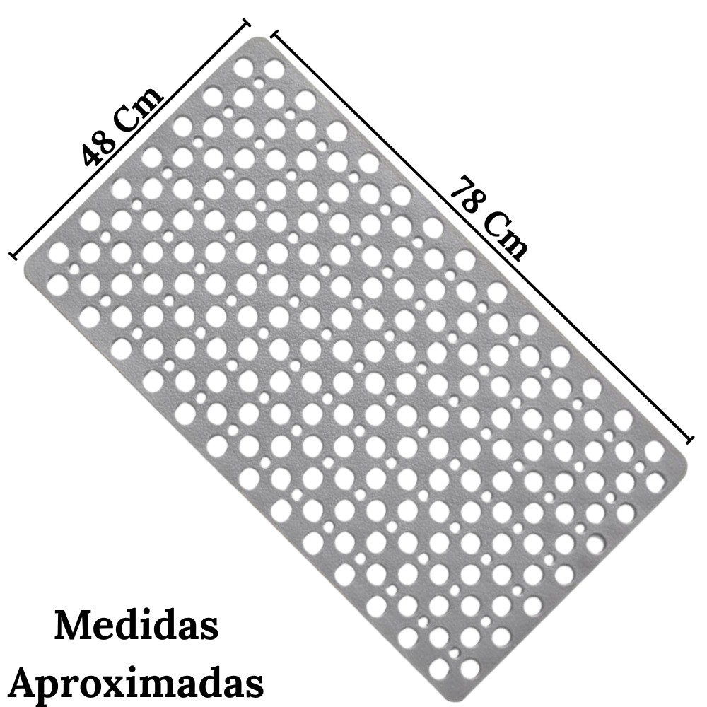 Miniatura 3 de Tapete Alfombra Antideslizante Gris