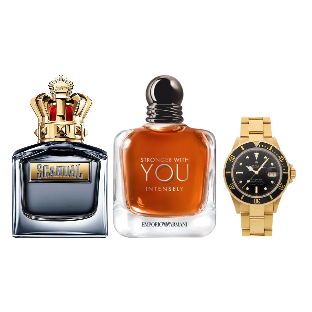 SCANDALMEN+INTENSLY+ROLEXDORADONEGRO