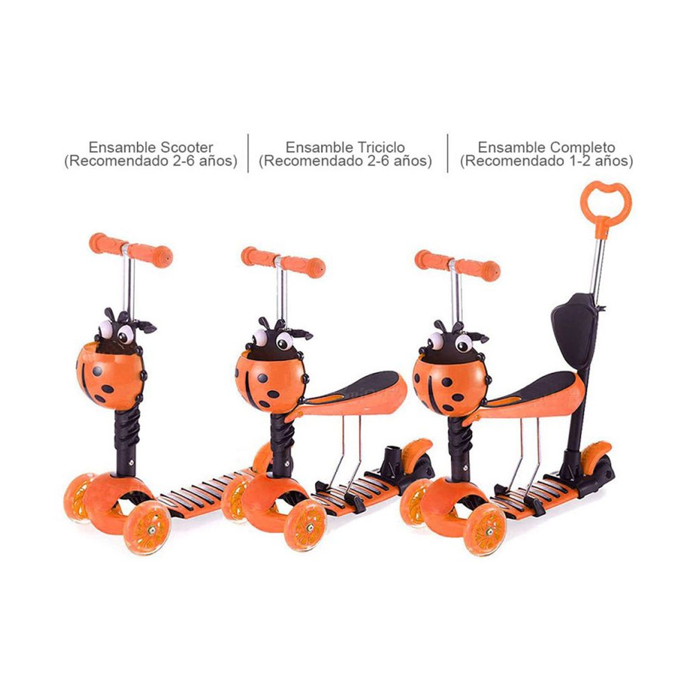 ¡Patineta 5 en 1 para Aventuras Sin Fin! 🛴✨ 12