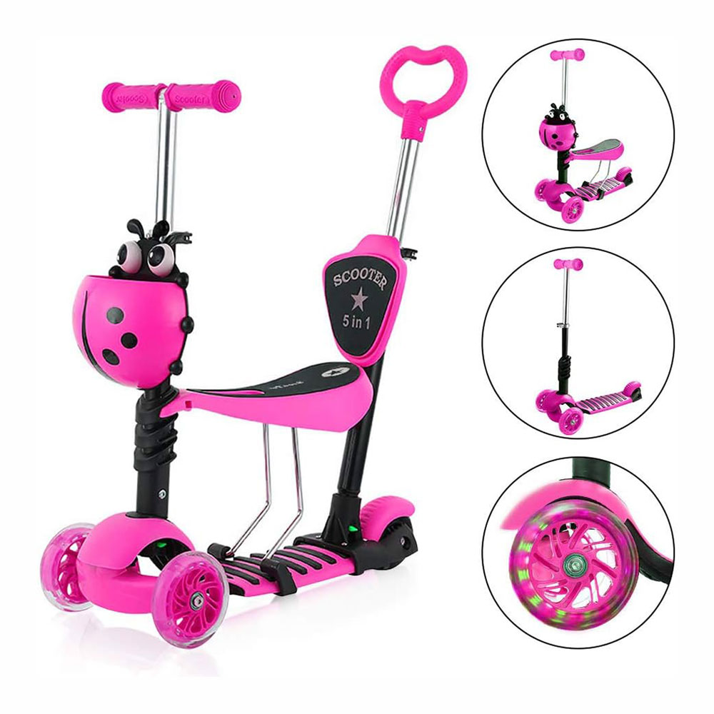 ¡Patineta 5 en 1 para Aventuras Sin Fin! 🛴✨ 5