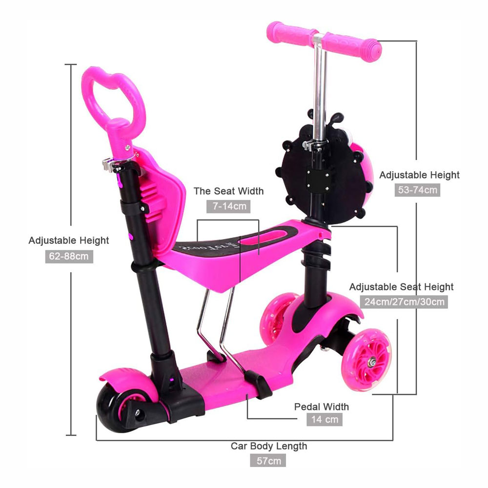 ¡Patineta 5 en 1 para Aventuras Sin Fin! 🛴✨ 6