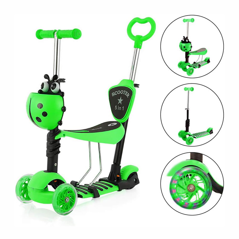 ¡Patineta 5 en 1 para Aventuras Sin Fin! 🛴✨ 4