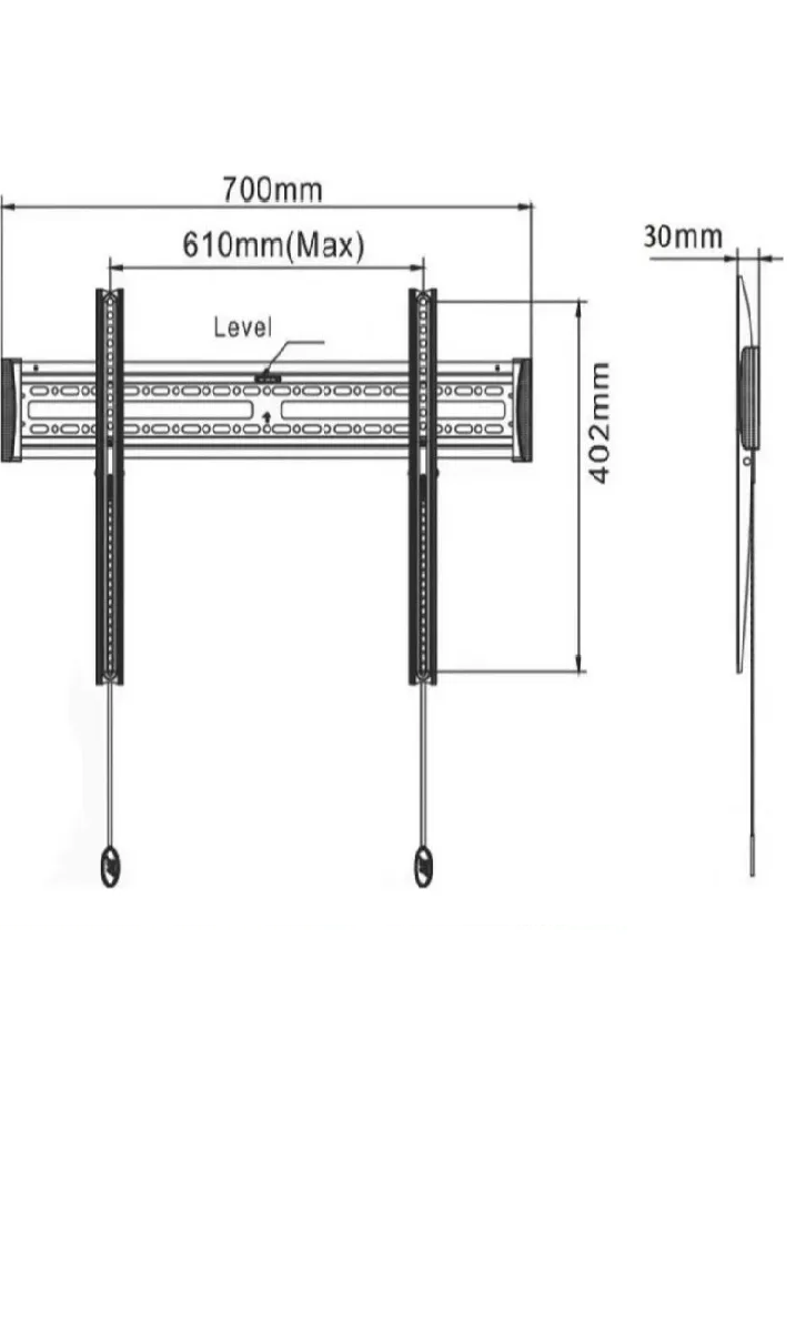 Miniatura 2 de Soporte Nbc3-f Tv Fijo 40-65 Pulgadas
