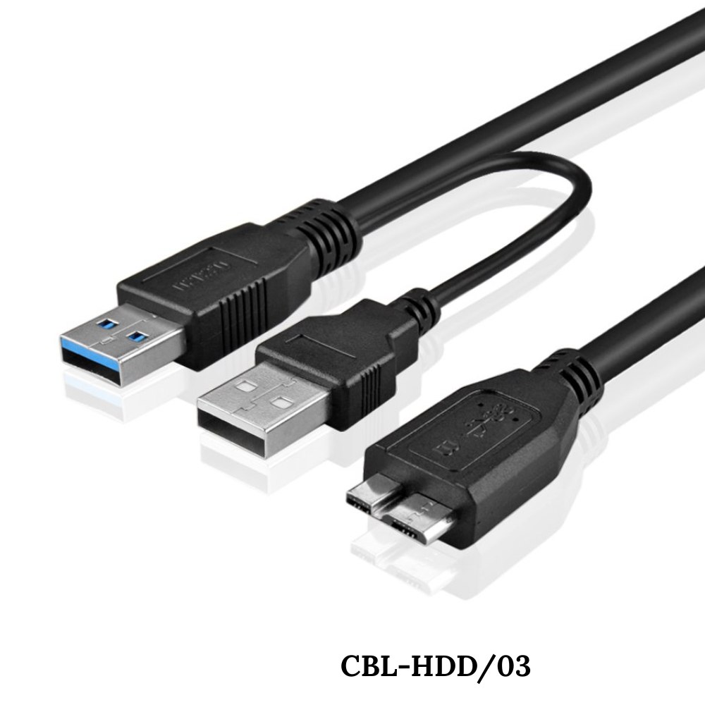 Cable Para Disco Duro Externo A Doble Us