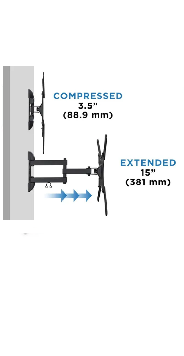 Soporte Pared Movible Para Tv De 32 a 55