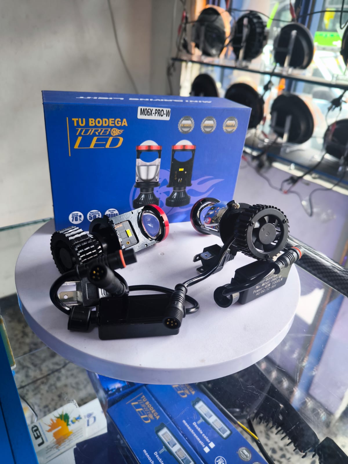 BOMBILLO TIPO LUPA BLANCO (M06PROW)