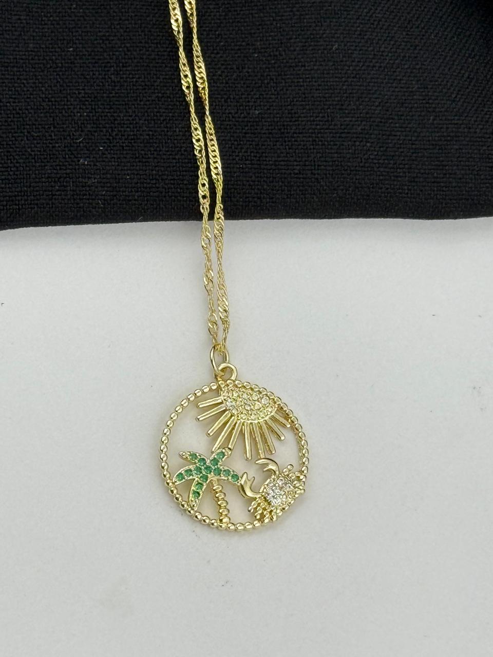 CADENA SINGAPUR DIJE PLAYA