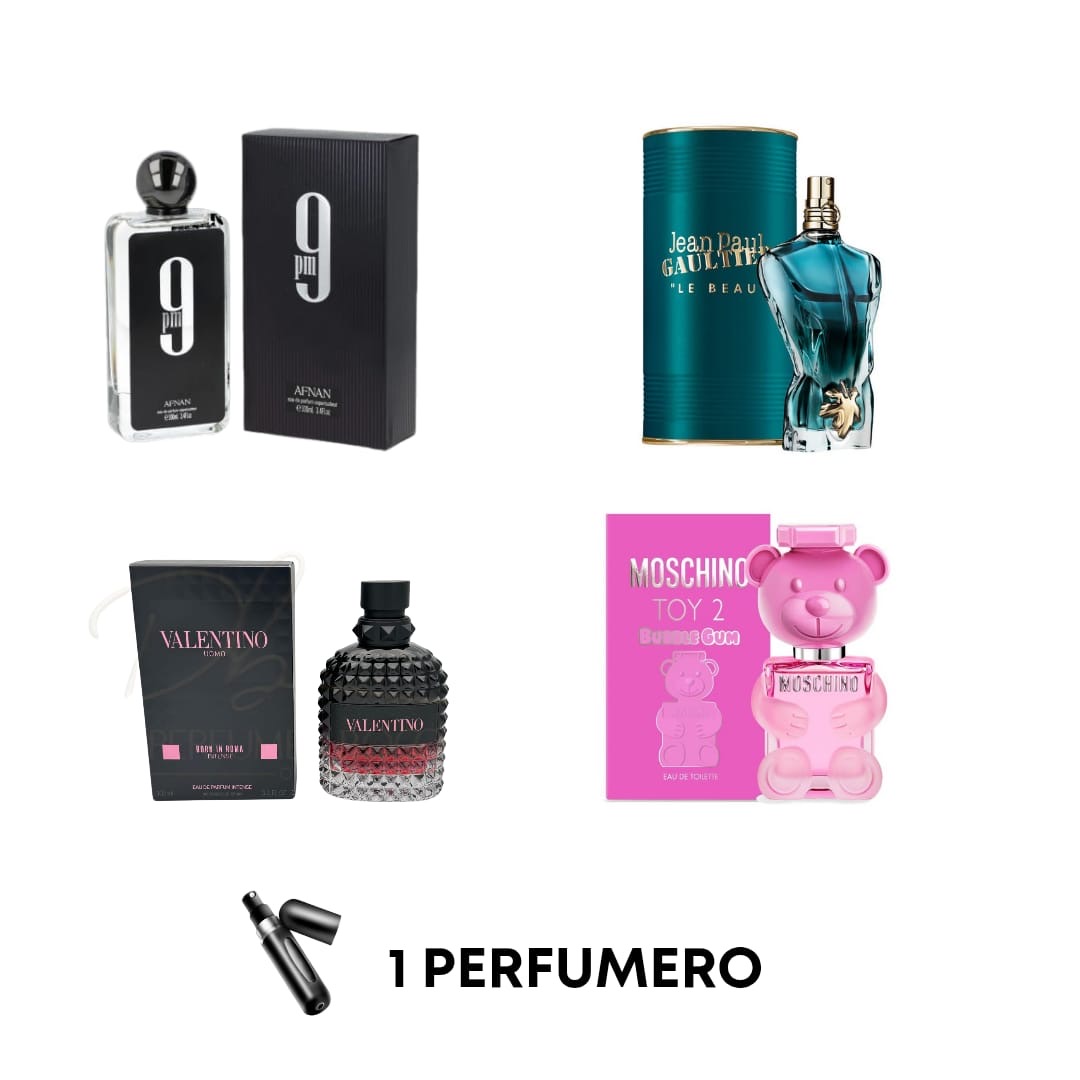 Bubble gum+ le beau + 9pm+ Valentino