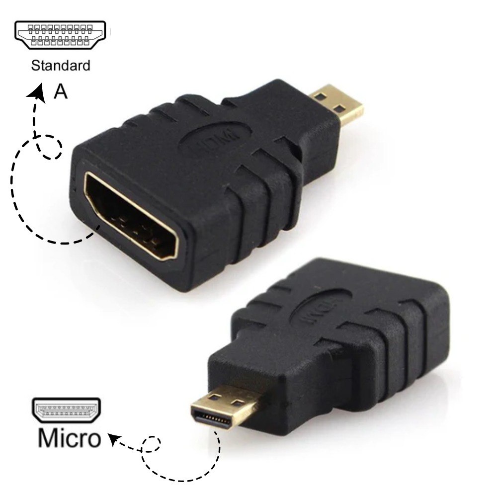 Adaptador Convertidor Hdmi A Micro Hdmi
