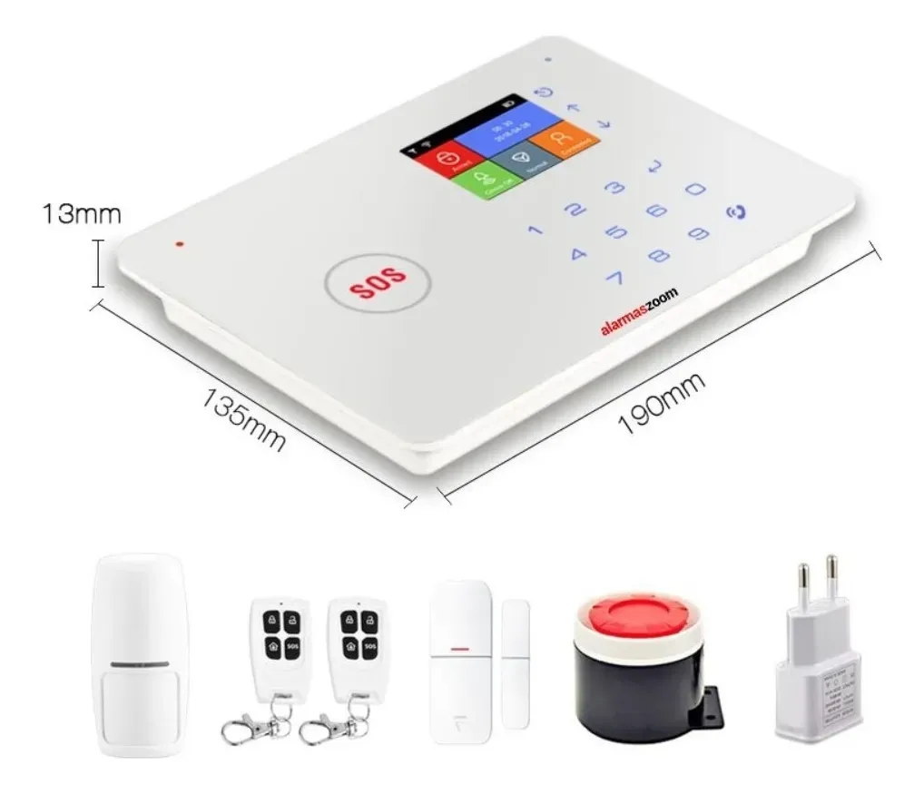 Kit Alarma Wifi Gsm App Tuya 1691