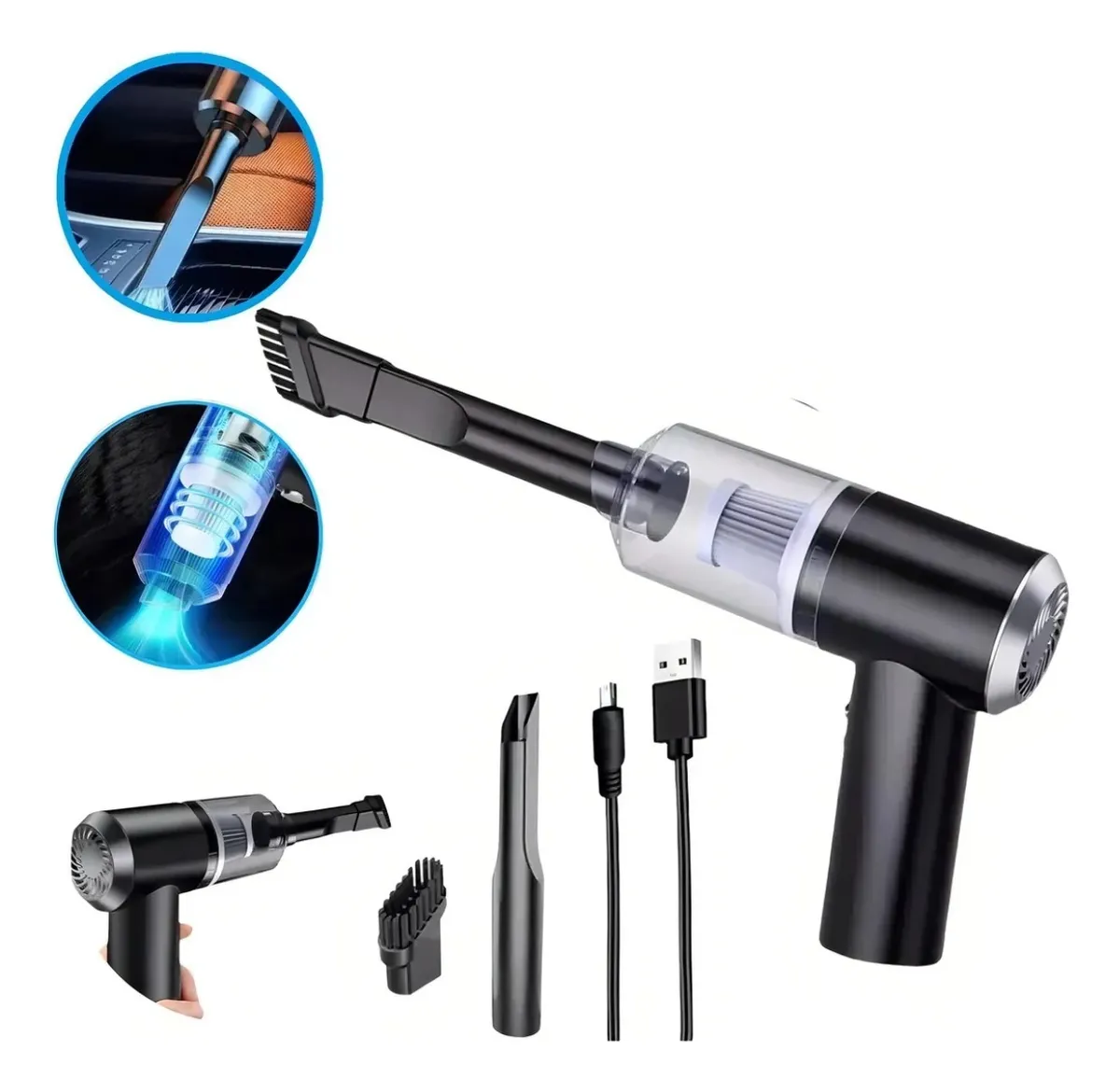 Miniatura 4 de MINI ASPIRADORA PORTATIL  3 EN 1