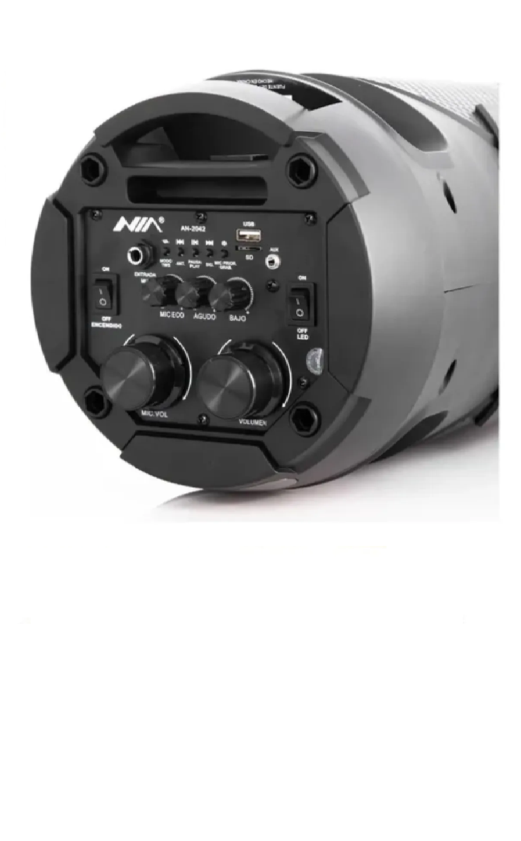 Miniatura 3 de Parlante NIA AN-2042 portátil con blueto