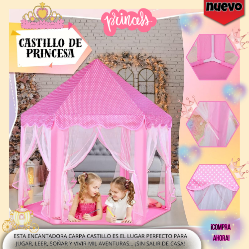 Miniatura 3 de CASTILLO PARA NIÑAS EXRA GRANDE CON LUCE
