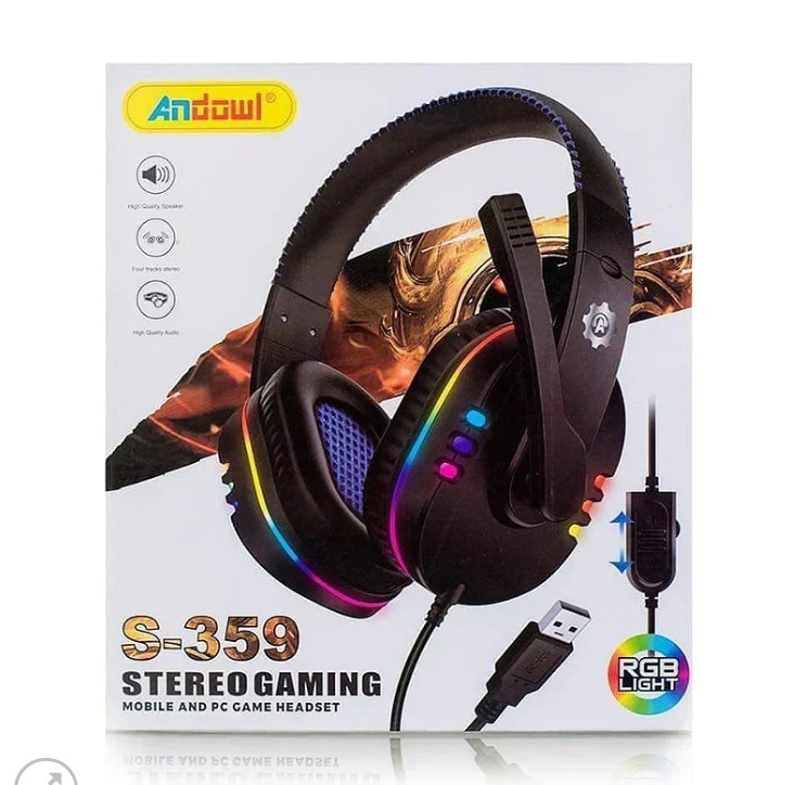 DIADEMA PC DE CABLE S-359