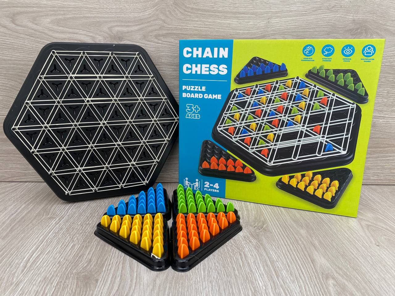 Miniatura 3 de Juego Ajedrez Cadena Triangular