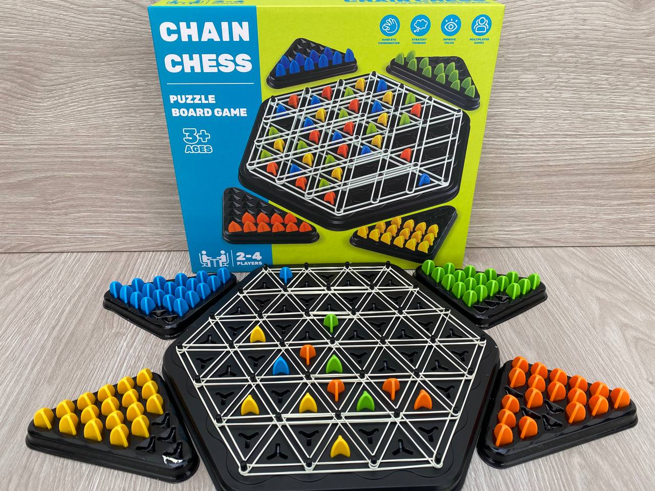 Miniatura 2 de Juego Ajedrez Cadena Triangular