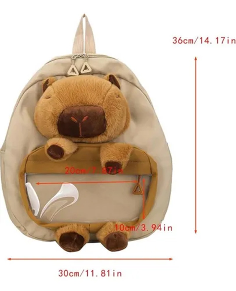 Miniatura 3 de Mochila De Capibara Con Diseño 3D