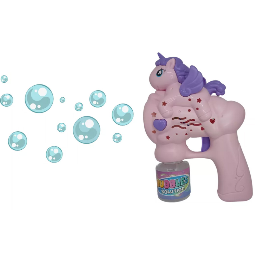 ¡Diviértete sin parar con la Pistola Lanza Burbujas Eléctrica! 🎉✨ 2