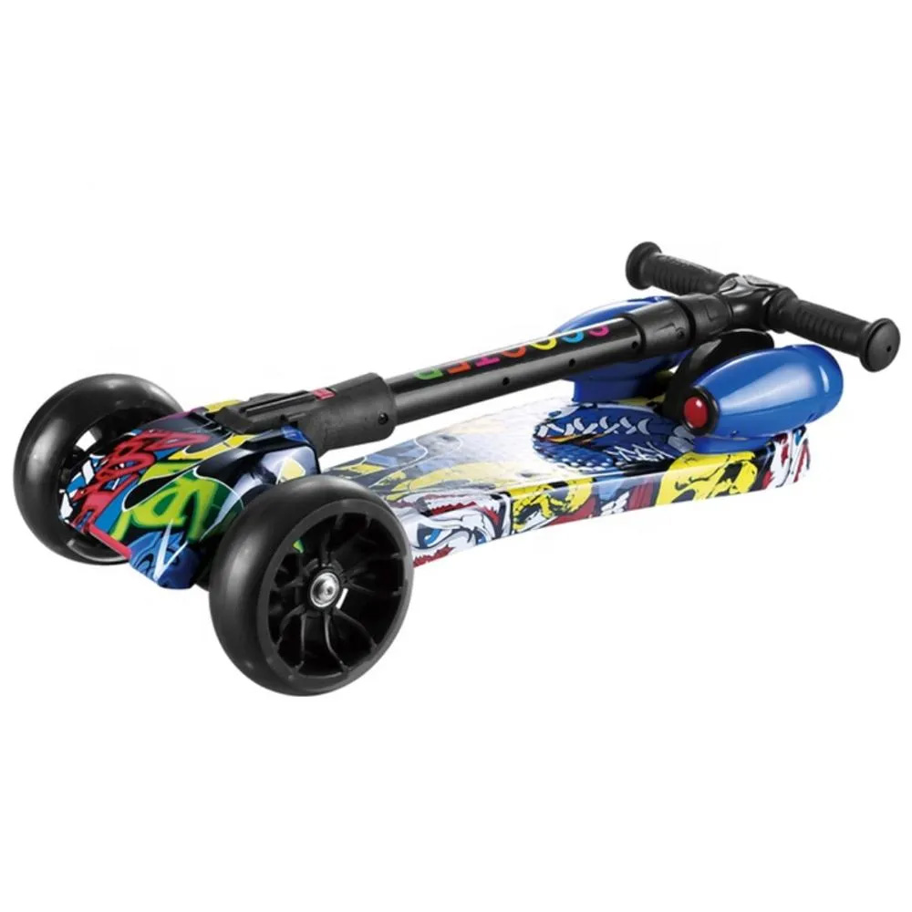 ¡Patineta Scooter Humo Niños con Luces LED! 🌈 2