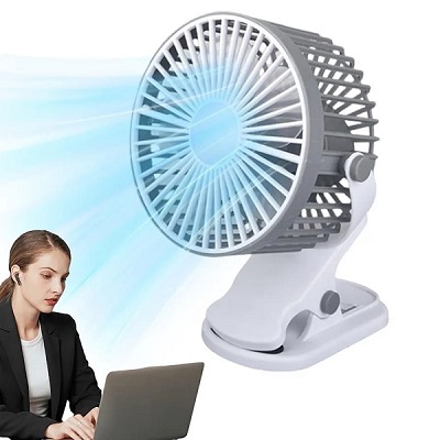 Miniatura 8 de VENTILADOR MINI PORTATIL GRIS