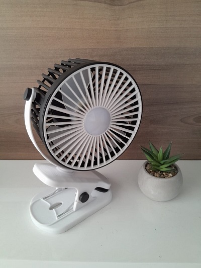 Miniatura 5 de VENTILADOR MINI RECARGABLE COLOR  NEGRO