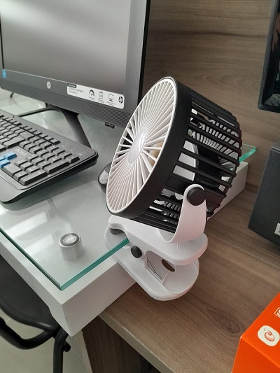 Miniatura 6 de VENTILADOR MINI RECARGABLE COLOR  NEGRO