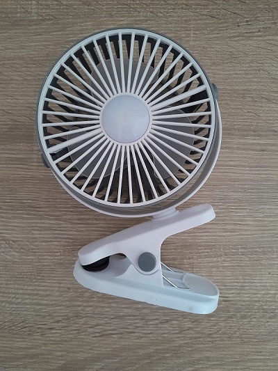 Miniatura 2 de VENTILADOR MINI RECARGABLE COLOR  NEGRO