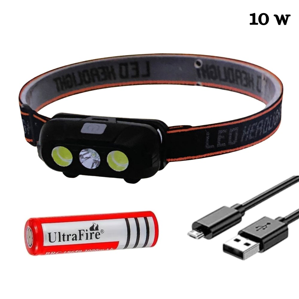 Miniatura 2 de Linterna Minera Frontal 10 Watts Fox