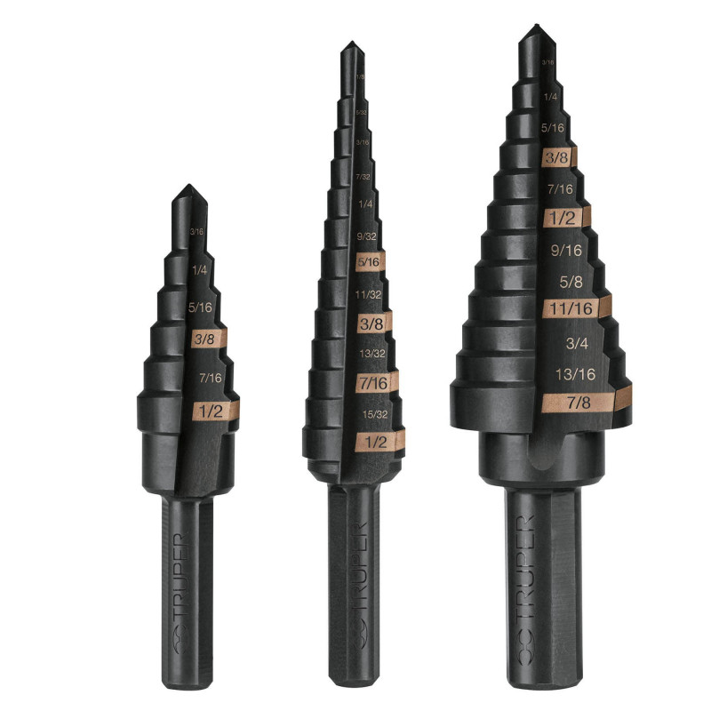 Miniatura 2 de KIT DE BROCAS ESCALONADAS