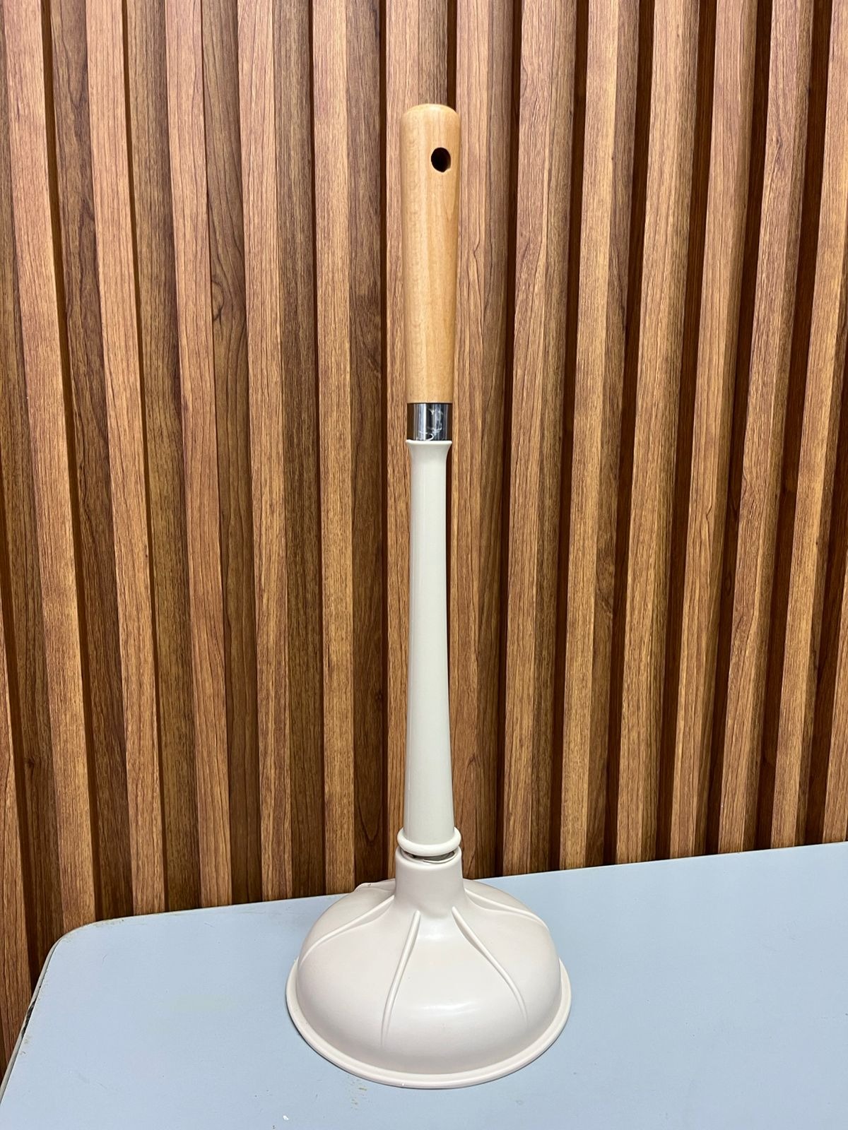 Bomba Para Baños Mango En Bambú 40cm