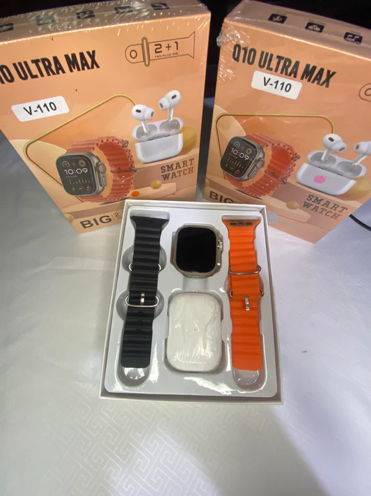 COMBO Q10 RELOJ + AUDIFONOS