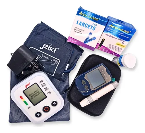GLUCOMETRO + TENSIOMETRO