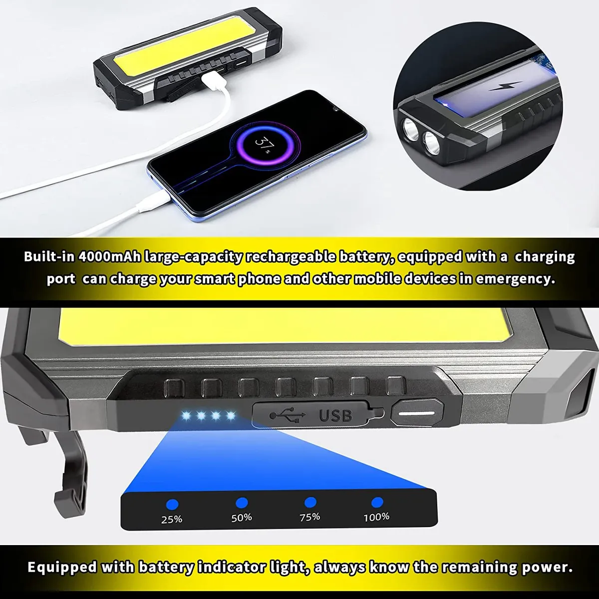 Miniatura 2 de LINTERNA MULTIFUNCIONAL SOLAR