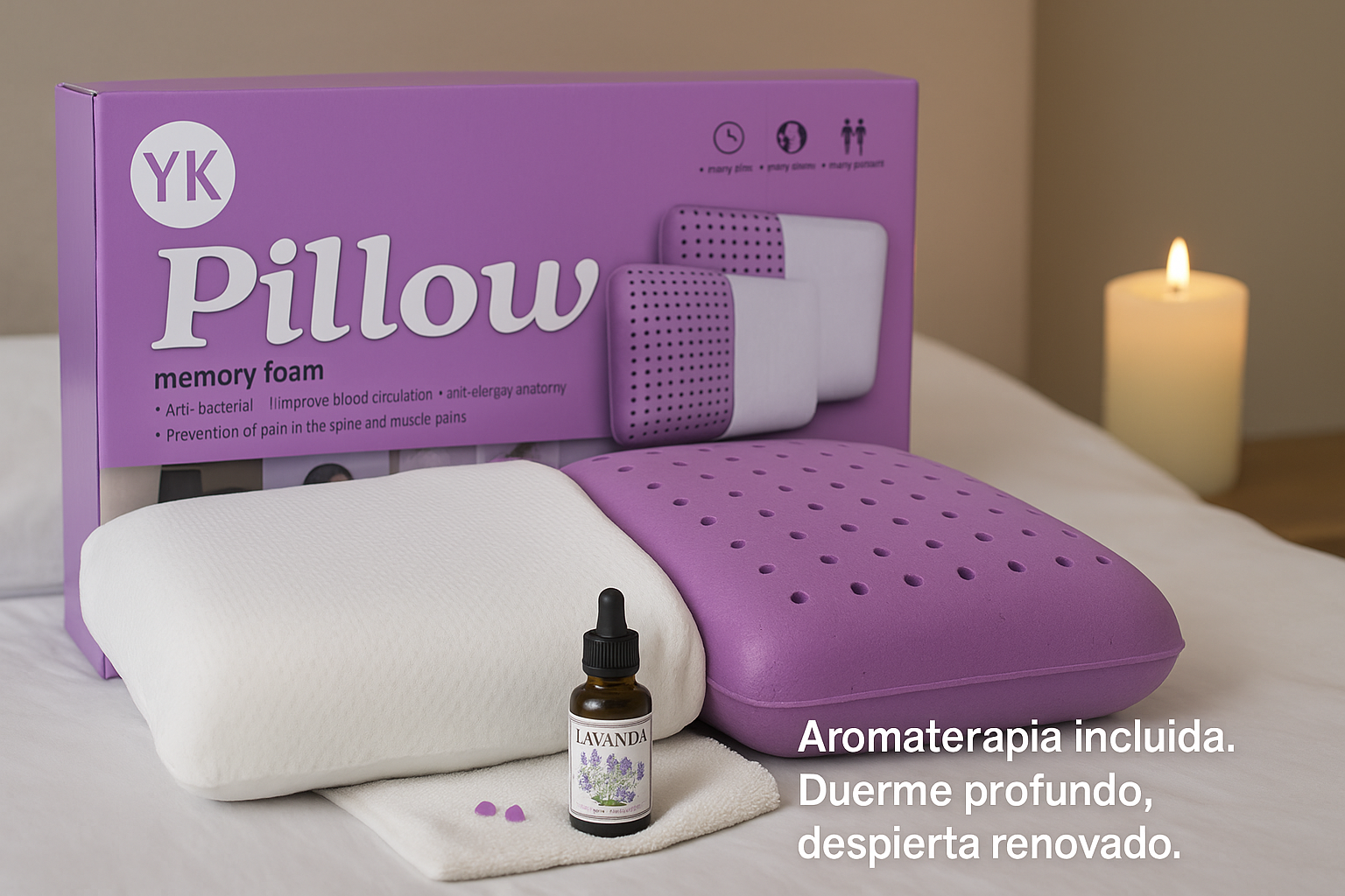 Almohada Premium Aromaterapia