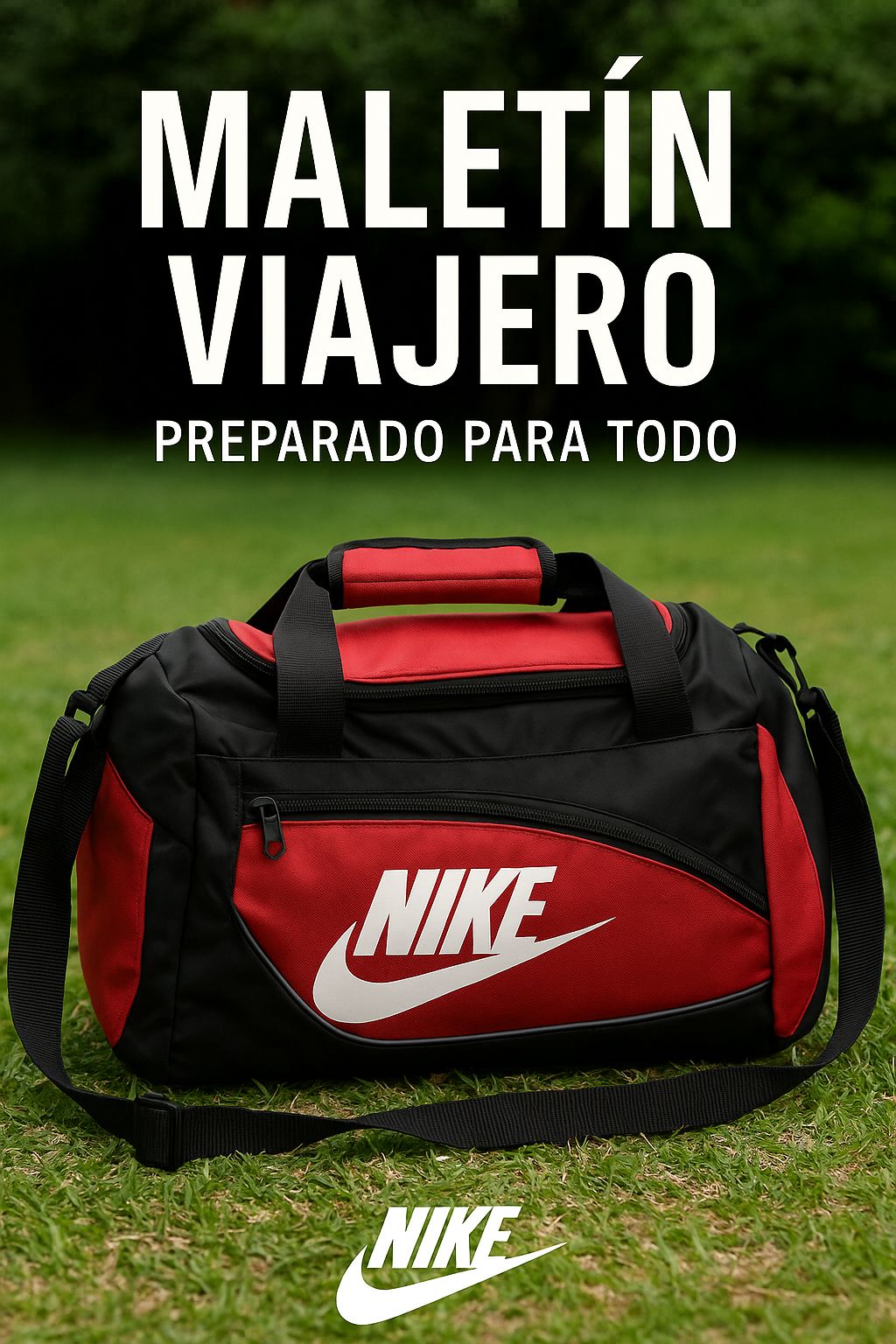 GUAYERA VIAJERA NIKE 53X35CM mediana