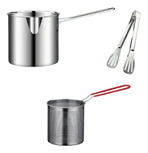 Miniatura 4 de Olla Freidora Cesta +Pinzas