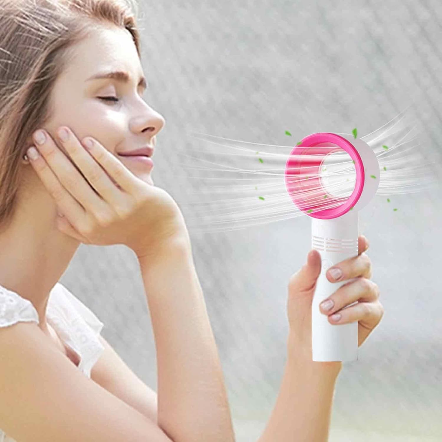 Ventilador de mano sin aspas