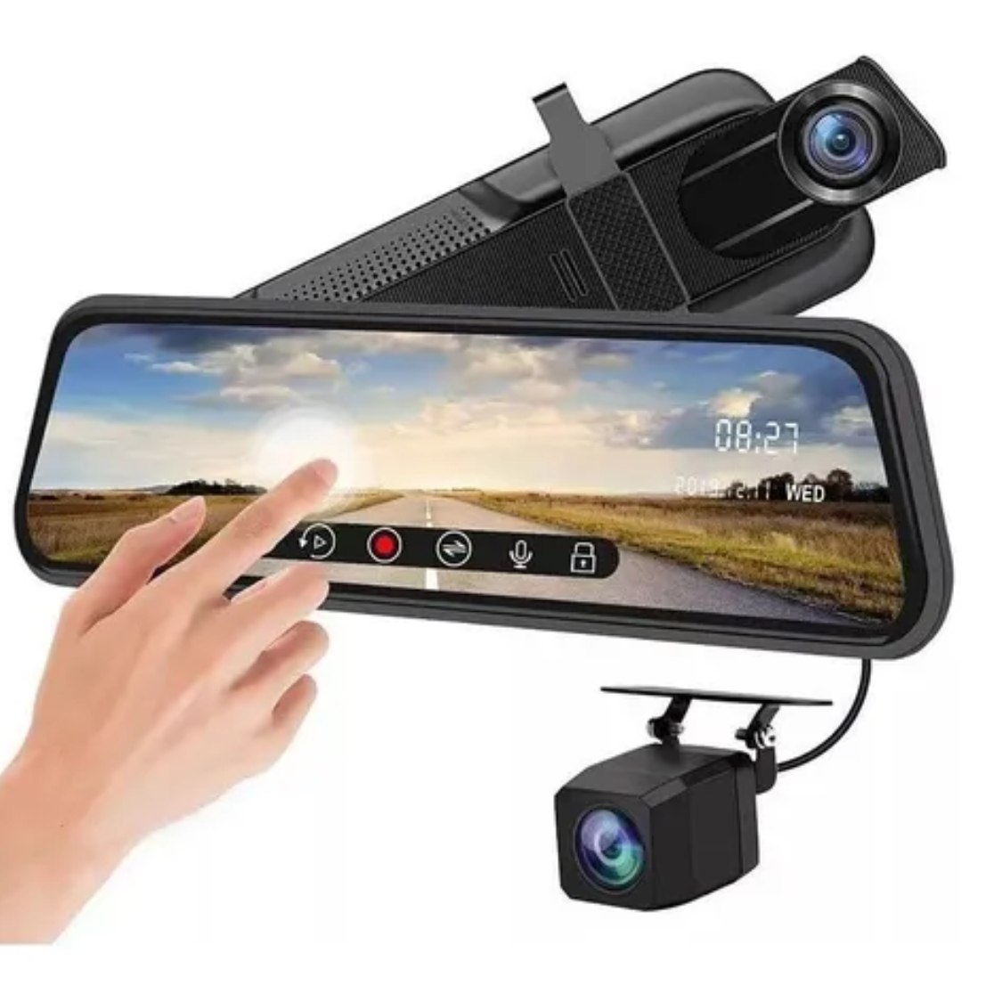 Miniatura 2 de Camara De Seguridad Espejo Retrovisor