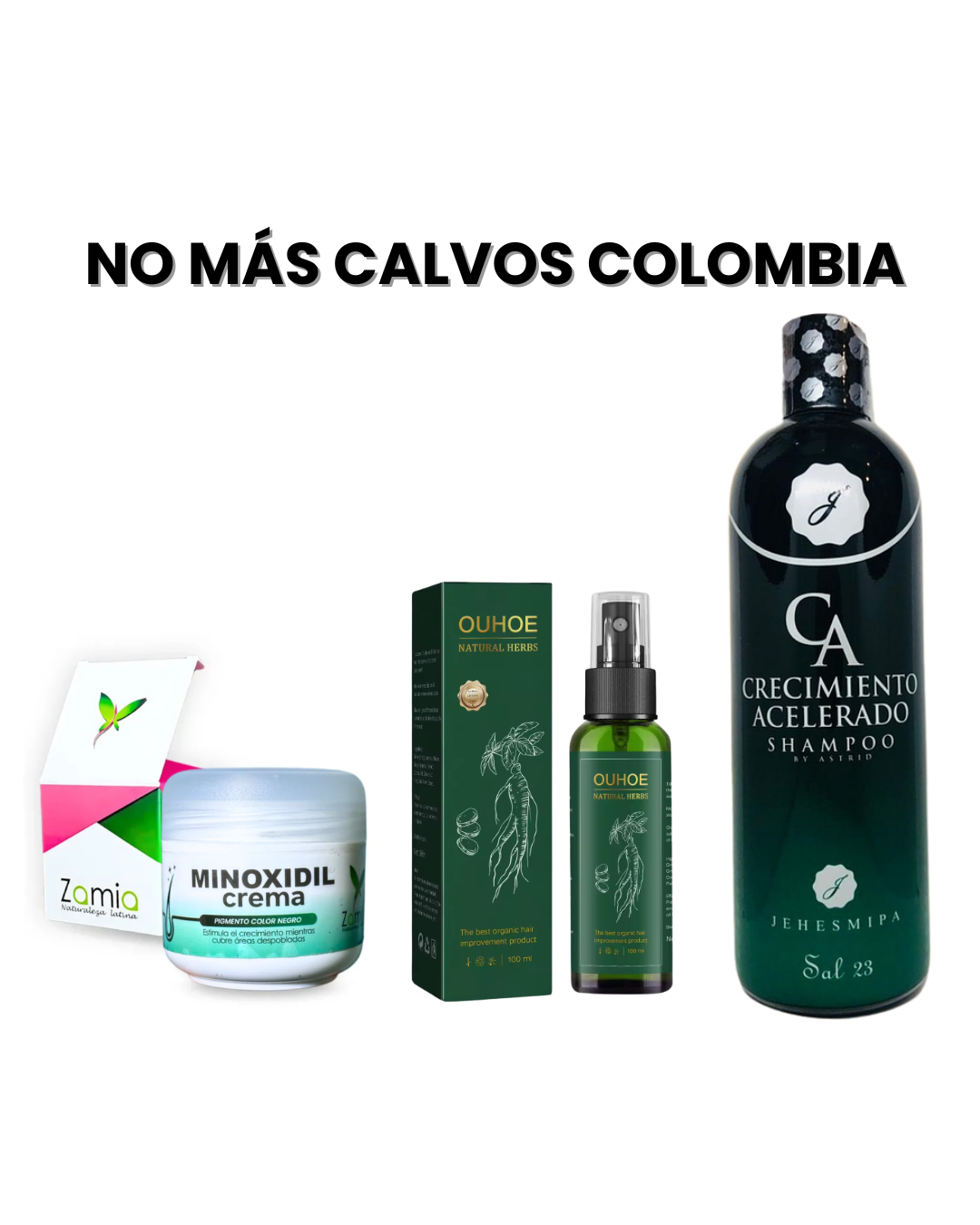 1 OUHOE 1 MINOXIDIL C 1 SHAMPOO CREC