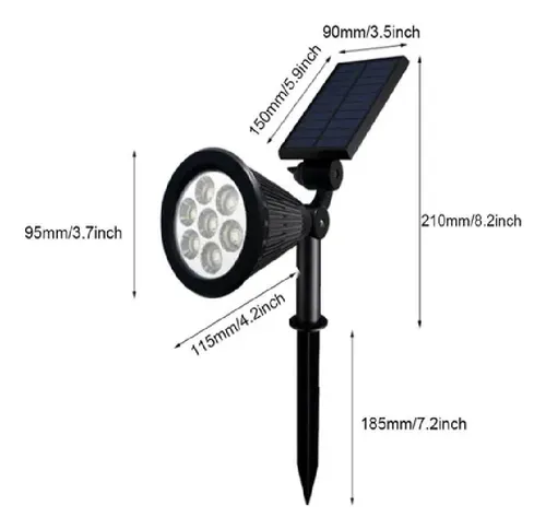 Miniatura 4 de Luz Led Panel Solar Exteriores