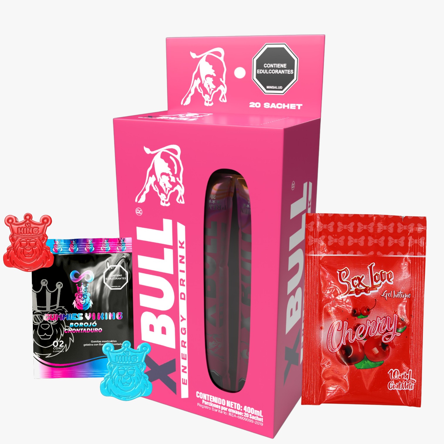 X-Bull Caja Negra Mujer (20 Sachet)