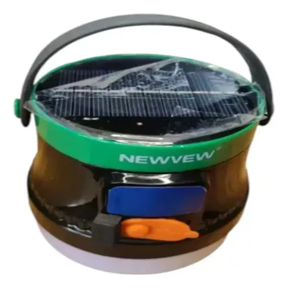 Lampara Solar Con Pantalla Recargable