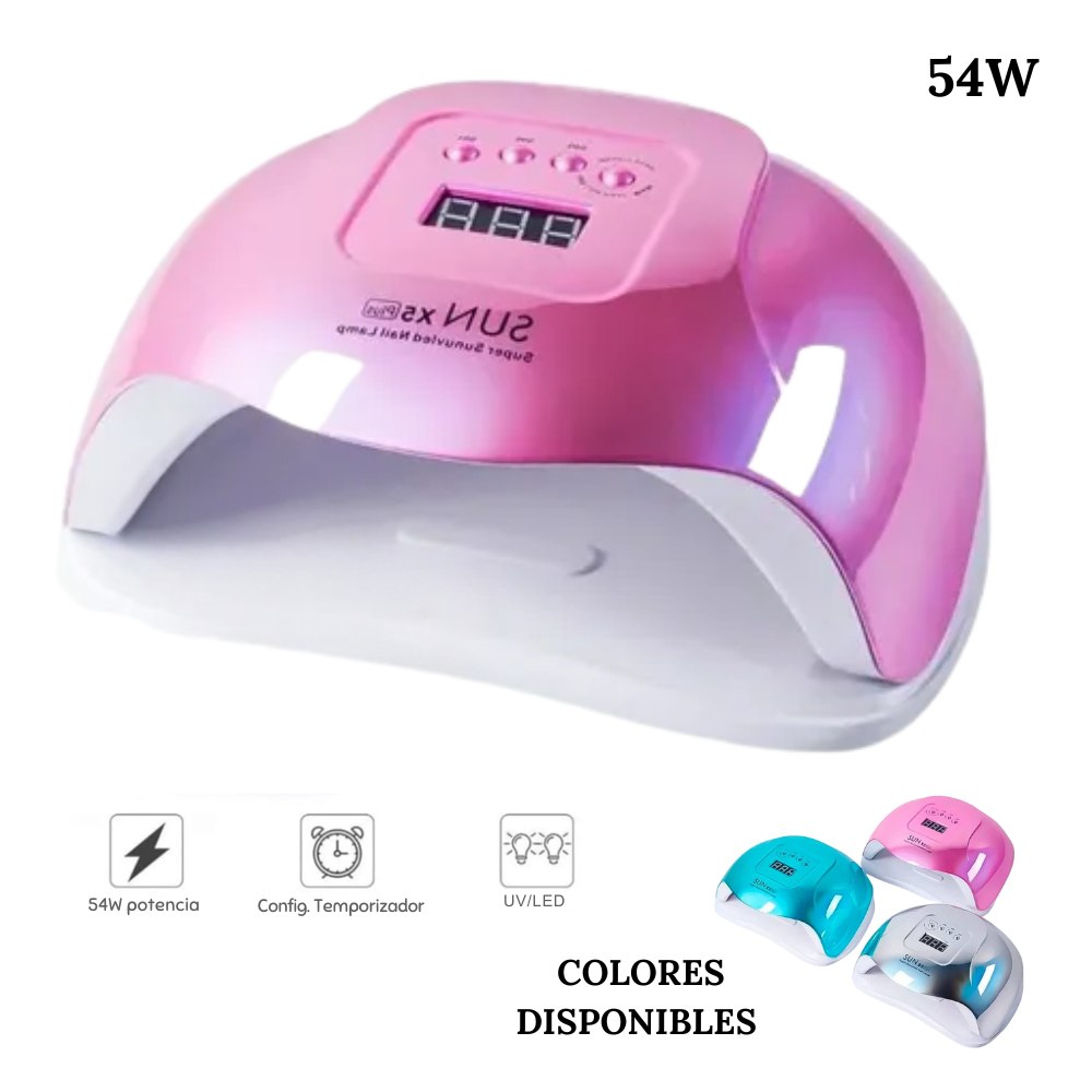 Miniatura 2 de Lampara De Uñas Led 54w Tornasol Tempori