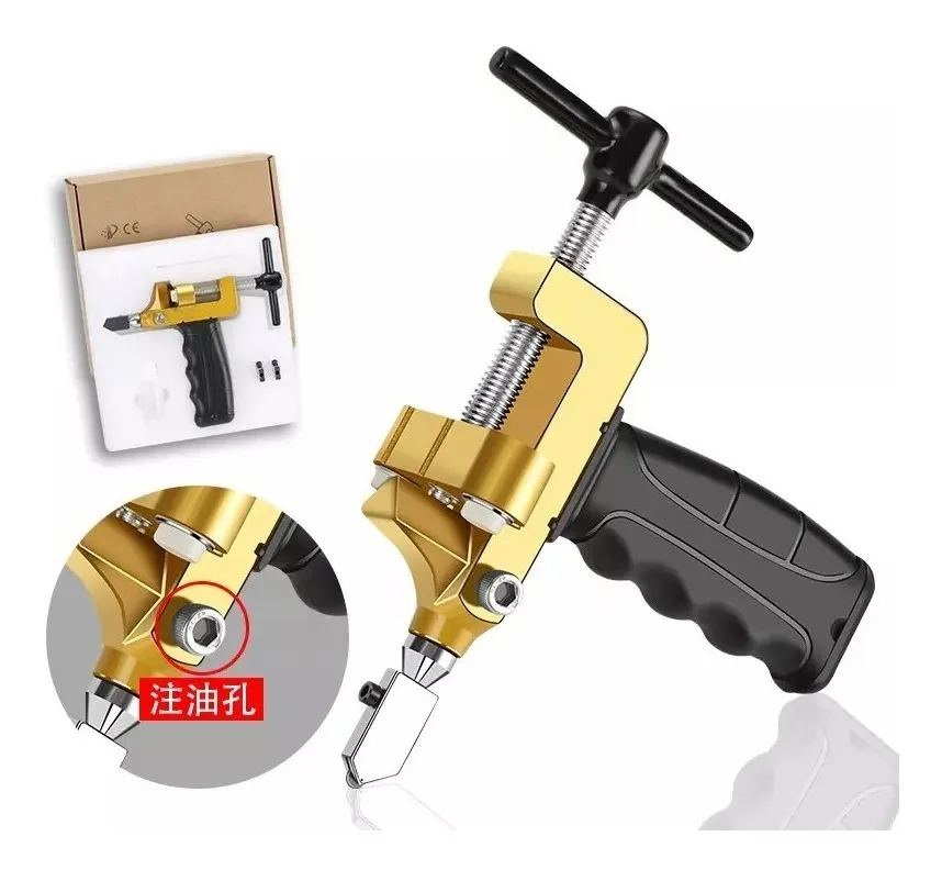 CORTADOR DE BALDOSA MANIVELA METALICA