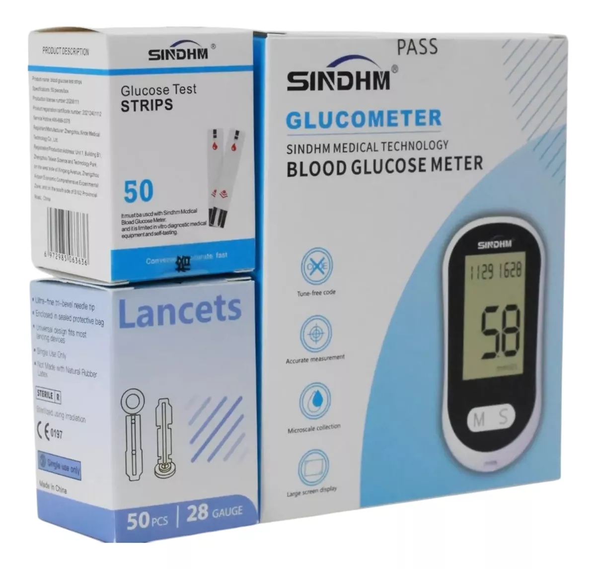 Miniatura 2 de Glucometro Diabetes