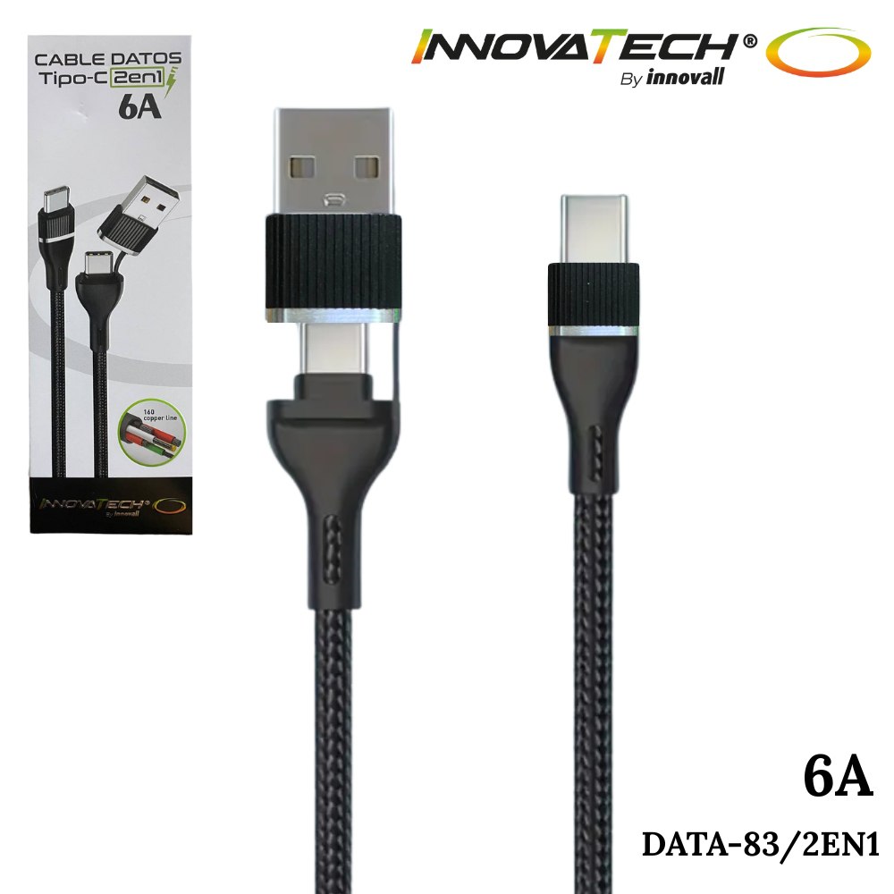 Cable Carga Rapida Acordonado DATA-83